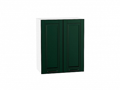 Шкаф верхний с 2-мя дверцами Дублин 716*600*318 Special Green / Белый
