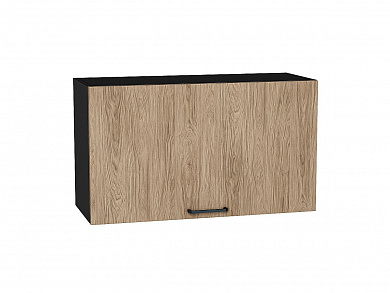 Шкаф верхний горизонтальный Флэт 458*800*318 Natural Casella Oak 2S / Graphite