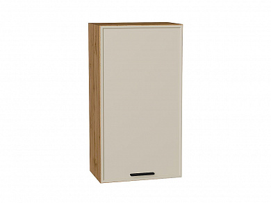 Шкаф верхний с 1-ой дверцей Фрейм 920*500*324 Cream Silk / Дуб Вотан