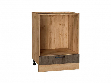 Шкаф нижний под духовку Флэт 816*600*476 Brown Casella Oak 2S / Дуб Вотан
