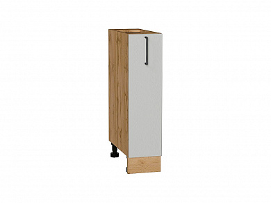 Шкаф нижний с 1-ой дверцей Сканди 816*200*480 Grey Silkwood / Дуб Вотан