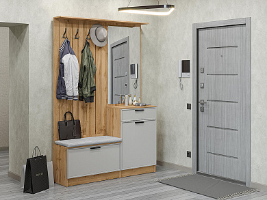Стиль-02 2090*1400*380 Grey Silk
