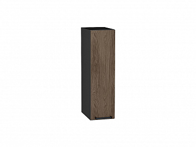 Шкаф верхний бутылочница Флэт 716*200*318 Brown Casella Oak 2S / Graphite