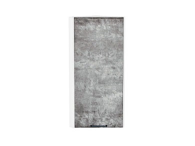 Шкаф верхний торцевой Флэт 920*300*306 Temple Stone 2S / Белый