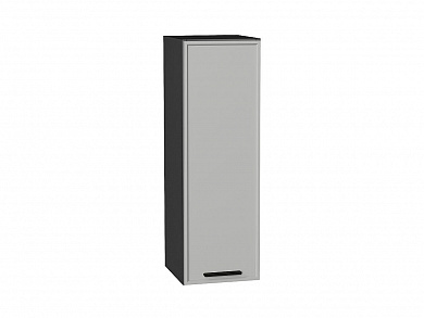 Шкаф верхний с 1-ой дверцей Фрейм 920*300*324 Grey Silk / Graphite