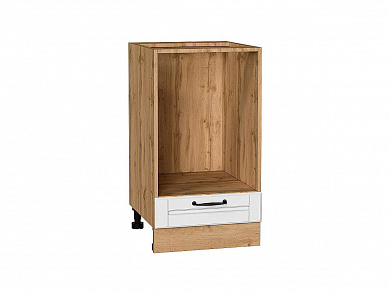 Шкаф нижний под духовку Дублин 816*450*474 Special White / Дуб Вотан