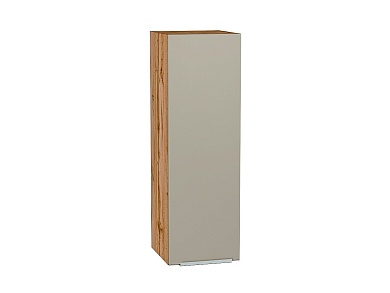 Шкаф верхний с 1-ой дверцей Фьюжн 920*300*320 Silky Grey / Дуб Вотан