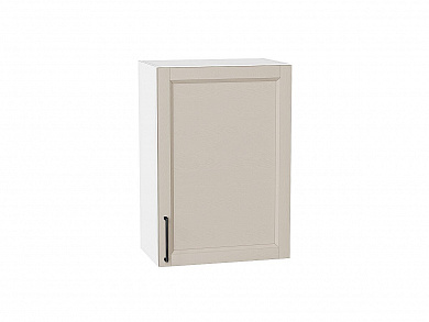 Шкаф верхний с 1-ой дверцей Сканди 716*500*320 Cream Silkwood / Белый