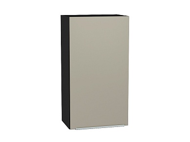 Шкаф верхний с 1-ой дверцей Фьюжн 920*500*320 Silky Grey / Graphite