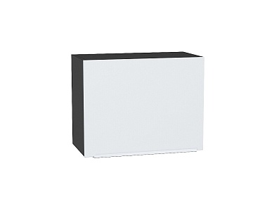 Шкаф верхний горизонтальный Фьюжн 458*600*318 Silky White / Graphite
