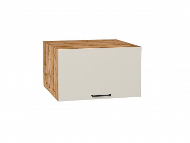 Шкаф верхний горизонтальный глубокий Флэт 358*600*574 Cashmere In 2S / Дуб Вотан