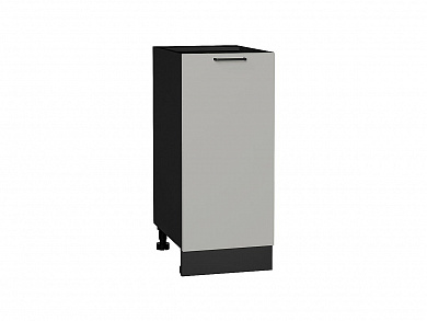 Шкаф нижний с 1-ой дверцей Флэт 816*350*478 Light Grey In 2S / Graphite