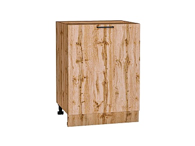 Шкаф нижний с 1-ой дверцей Флэт 816*600*478 Wotan Oak 2S / Дуб Вотан