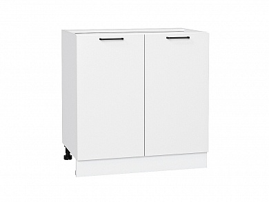 Шкаф нижний с 2-мя дверцами Флэт 816*800*478 White In 2S / Белый