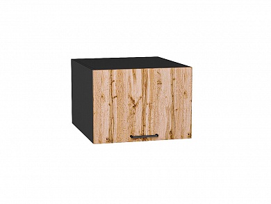 Шкаф верхний горизонтальный глубокий Флэт 358*500*574 Wotan Oak 2S / Graphite