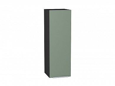 Шкаф верхний с 1-ой дверцей Фьюжн 920*300*320 Silky Mint / Graphite