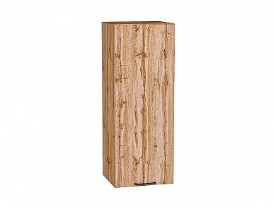 Шкаф верхний с 1-ой дверцей Флэт 920*350*318 Wotan Oak 2S / Дуб Вотан