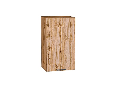 Шкаф верхний с 1-ой дверцей Флэт 716*400*318 Wotan Oak 2S / Дуб Вотан