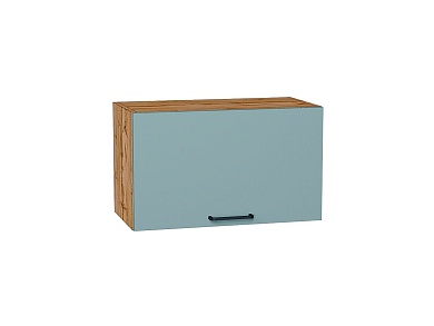 Шкаф верхний горизонтальный Флэт 358*600*318 Grey-green In 2S / Дуб Вотан