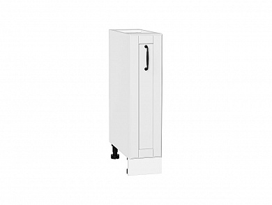 Шкаф нижний бутылочница Дублин 816*200*478 Special White / Белый