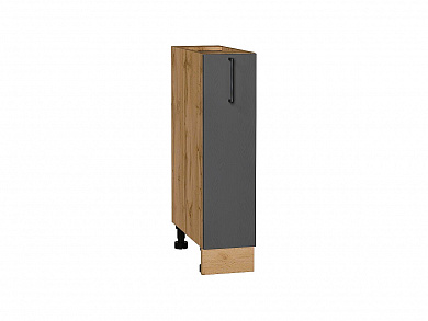 Шкаф нижний с 1-ой дверцей Сканди 816*200*480 Stormy Silkwood / Дуб Вотан