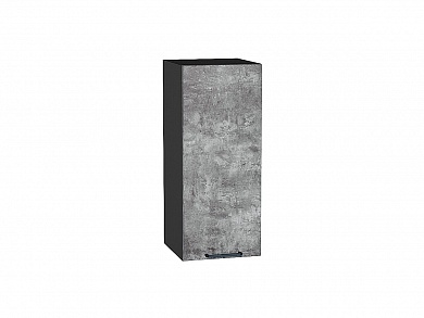 Шкаф верхний с 1-ой дверцей Флэт 716*300*318 Temple Stone 2S / Graphite
