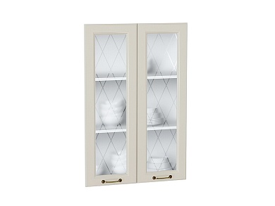 Комплект фасадов Ницца со стеклом для каркаса Ф-45Н В609 916*592*16 Агат