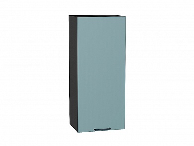 Шкаф верхний с 1-ой дверцей Флэт 920*400*318 Grey-green In 2S / Graphite