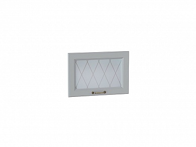 Комплект фасадов Ницца со стеклом для каркаса Ф-84 ВГ500 354*496*16 Графит