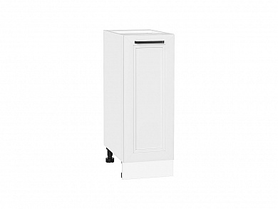 Шкаф нижний с 1-ой дверцей Нео 816*300*480 White Silk / Белый
