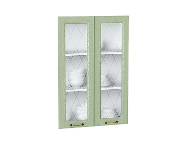 Комплект фасадов Ницца со стеклом для каркаса Ф-45Н В609 916*592*16 Дуб оливковый