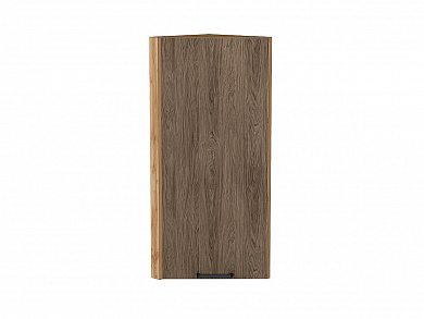 Шкаф верхний торцевой Флэт 920*300*306 Brown Casella Oak 2S / Дуб Вотан
