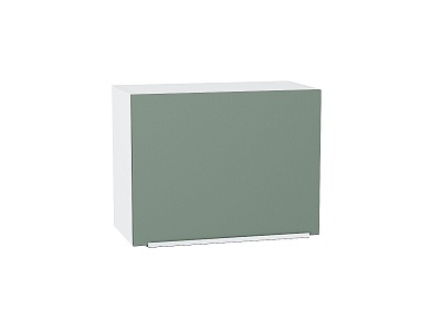 Шкаф верхний горизонтальный Фьюжн 458*600*318 Silky Mint / Белый