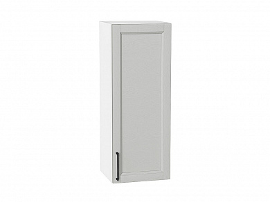 Шкаф верхний с 1-ой дверцей Сканди 920*350*320 Grey Silkwood / Белый