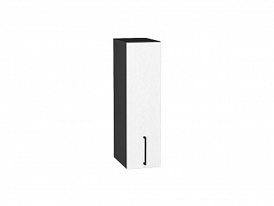 Шкаф верхний бутылочница Сканди 716*200*320 White Silkwood / Graphite