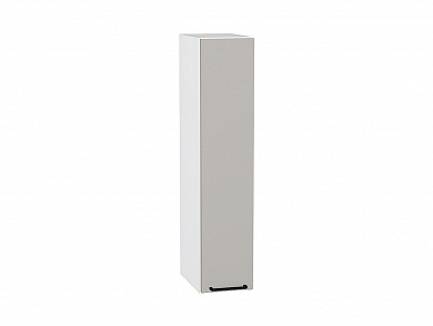 Шкаф верхний бутылочница Флэт 920*200*318 Light Grey In 2S / Белый