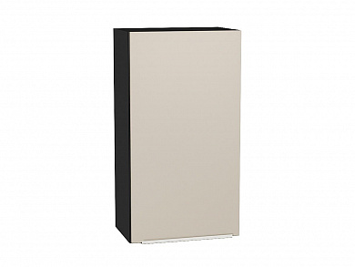 Шкаф верхний с 1-ой дверцей Фьюжн 920*500*320 Cream Silk / Graphite
