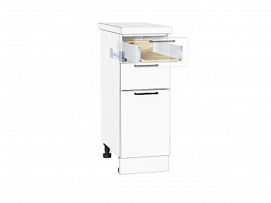 Ящик низкий POWER BOX1 85*268*447 Дуб Вотан/W Белый