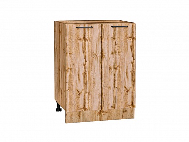 Шкаф нижний с 2-мя дверцами Флэт 816*600*478 Wotan Oak 2S / Дуб Вотан