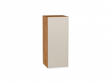 Шкаф верхний с 1-ой дверцей Фьюжн 716*300*320 Cream Silk / Дуб Вотан
