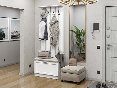 Стиль-01 2070*800*380 White Silkwood