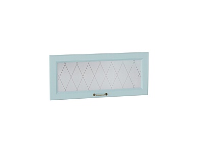 Комплект фасадов Ницца со стеклом для каркаса Ф-88 ВГ800 354*796*16 Голубой