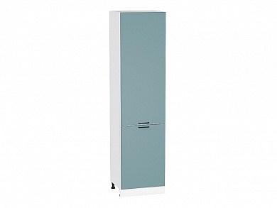 Шкаф пенал с 2-мя дверцами Флэт 2336*600*574 Grey-green In 2S / Белый