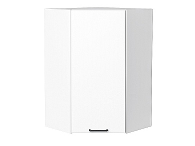 Шкаф верхний угловой Флэт 920*600*600 White In 2S / Белый