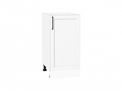 Шкаф нижний с 1-ой дверцей Сканди 816*400*480 White Silkwood / Белый