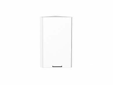 Шкаф верхний торцевой Флэт 716*300*306 White In 2S / Белый