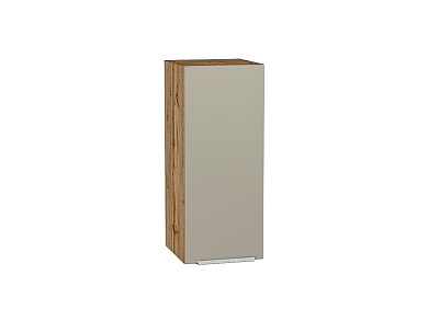 Шкаф верхний с 1-ой дверцей Фьюжн 716*300*320 Silky Grey / Дуб Вотан