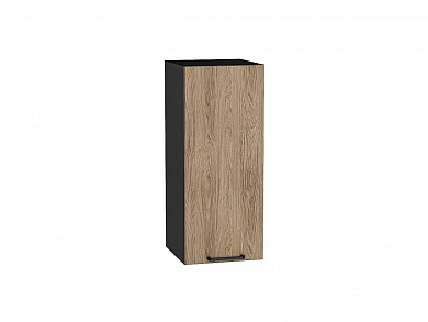 Шкаф верхний с 1-ой дверцей Флэт 716*300*318 Natural Casella Oak 2S / Graphite