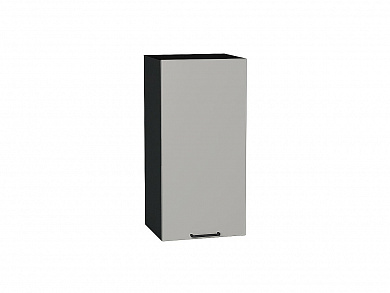 Шкаф верхний с 1-ой дверцей Флэт 716*350*318 Light Grey In 2S / Graphite