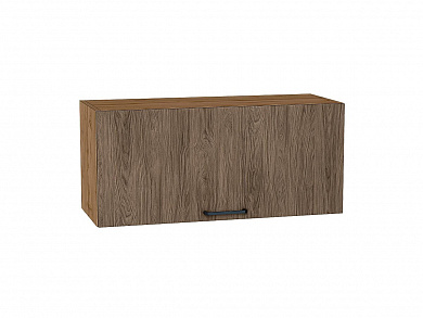 Шкаф верхний горизонтальный Флэт 358*800*318 Brown Casella Oak 2S / Дуб Вотан